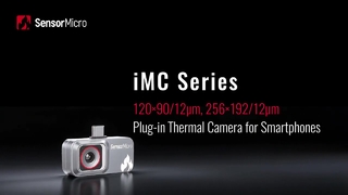 กล้องถ่ายภาพความร้อนแบบปลั๊กอินซีรีส์ iMC 256x192/12μm สำหรับการตรวจสอบบ้านและอุตสาหกรรม