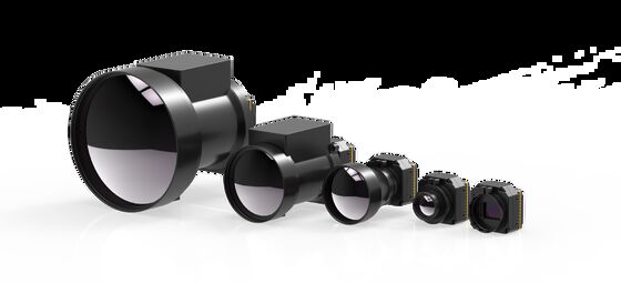 Uncooled LWIR Thermal Camera Core with Fixed Focus Athermal Lens 19mm/24mm