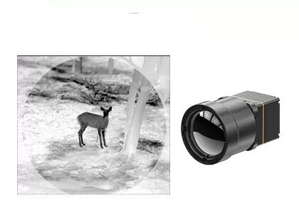 Clear Thermal Imaging LWIR Camera Core With 640x512 12μM Infrared Detectors