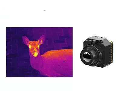 High Resolution VOx Infrared Thermal Camera Module LWIR 8~14μm Spectral Range