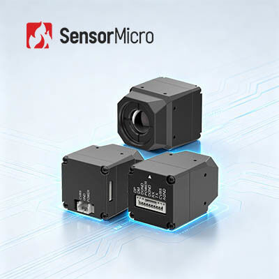 Uncooled LWIR Thermal Imaging Security Camera Module with 384x288 Resolution and Low Power Consumption in Compact Size