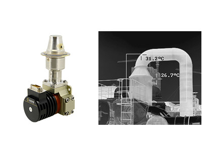 RS058 RS058I LS734 MWIR Thermal Imaging Sensor Cooled For Gas Leak Detection