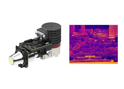 15μM 640x512 MCT MWIR โมดูลระบายความร้อนด้วยชุดประกอบ Dewar Cooler ในตัว