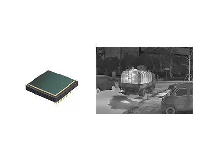 640x512/12μm FPA เครื่องตรวจจับอินฟราเรดที่ไม่เย็นภาพความร้อน