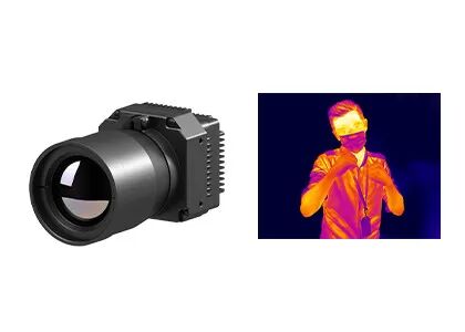 โมดูลกล้องความร้อนความละเอียดสูง VOx Uncooled LWIR 1280x1024 / 12μm