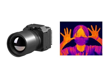 โมดูลกล้องความร้อนความละเอียดสูง 1280x1024 12μm Thermal Imaging Core