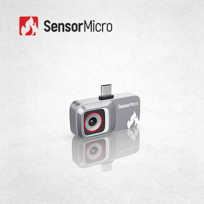 กล้องถ่ายภาพความร้อนติดสมาร์ทโฟนราคาประหยัด ความละเอียด 120×90 และขนาดพิกเซล 12μm แบบ Wafer-Level-Package