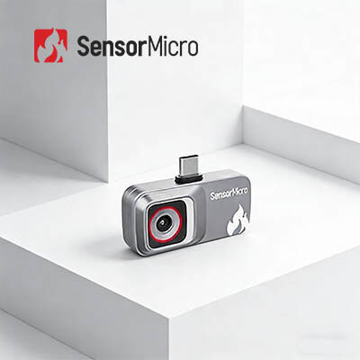 กล้องถ่ายภาพความร้อนขนาดดองเกิล ความละเอียด 120×90 พร้อมอินเทอร์เฟซ USB2.0 สำหรับอุปกรณ์พกพา