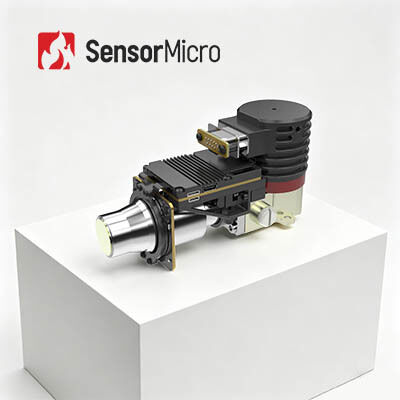 โมดูลกล้องถ่ายภาพก๊าซแบบออปติคัลระบายความร้อน LWIR พร้อมความละเอียด 320×256 และขนาดพิกเซล 30μm สำหรับตรวจจับการรั่วไหลของก๊าซ