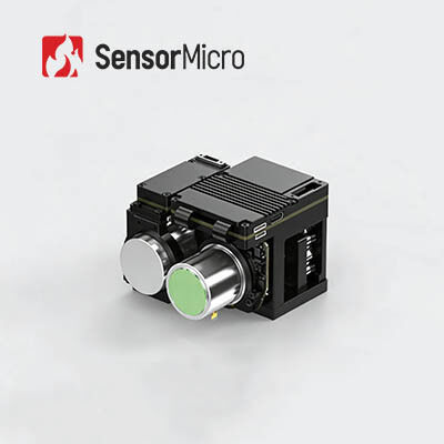 640×512 ความละเอียด 15μm Pixel Size Optical Gas Imaging Camera ด้วยช่วงสเปคตร 3.2-3.5μm สําหรับการตรวจจับการรั่วไหลของก๊าซ