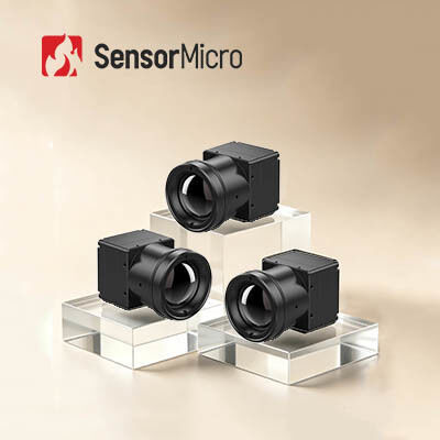 384x288 ความละเอียด Microbolometer Uncooled Thermal Imaging Module ขนาดพิกเซล 17μm และ NETD ≤30mK