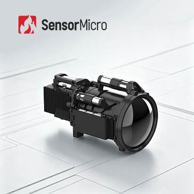 โมดูลกล้องความร้อนอินฟราเรด HOT MWIR ระบายความร้อนด้วยความละเอียด 640x512 และระยะพิกเซล15μm